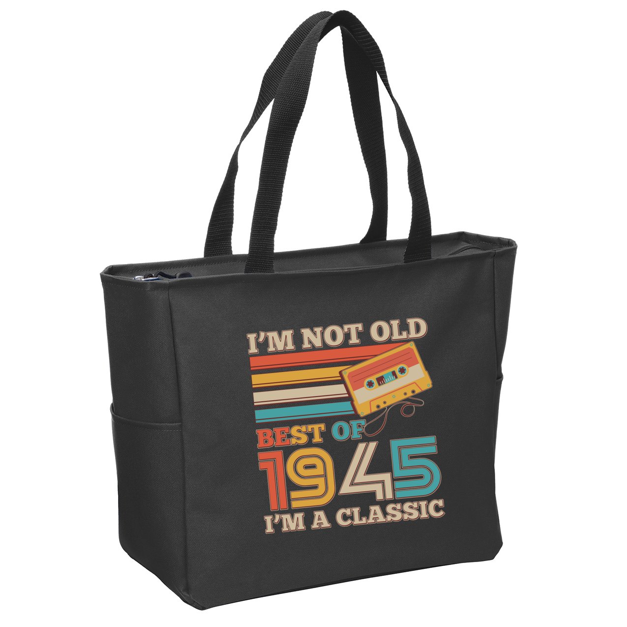 Im Not Old Best Of 1945 Im A Classic 80th Birthday Zip Tote Bag