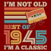 Im Not Old Best Of 1945 Im A Classic 80th Birthday Cooling Performance Crew T-Shirt