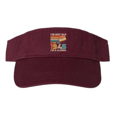 Im Not Old Best Of 1945 Im A Classic 80th Birthday Visor