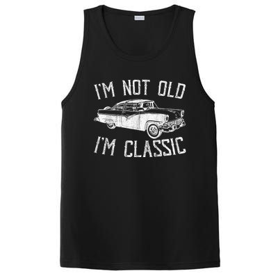 I’m Not Old I’m a Classic Shirt Vintage Muscle Car Gift PosiCharge Competitor Tank