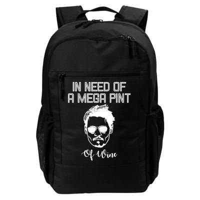 In Need Of A Mega Pint Of Wine Funny Backpack
