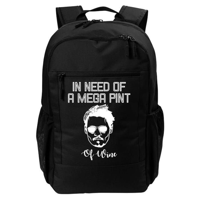 In Need Of A Mega Pint Of Wine Funny Backpack
