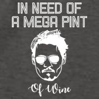 In Need Of A Mega Pint Of Wine Funny Vector Backpack