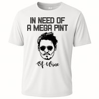In Need Of A Mega Pint Of Wine Funny Performance Shirt