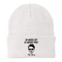 In Need Of A Mega Pint Of Wine Funny Knit Cap Winter Beanie