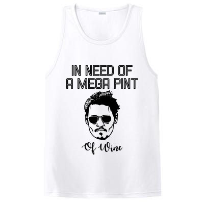 In Need Of A Mega Pint Of Wine Funny PosiCharge Competitor Tank