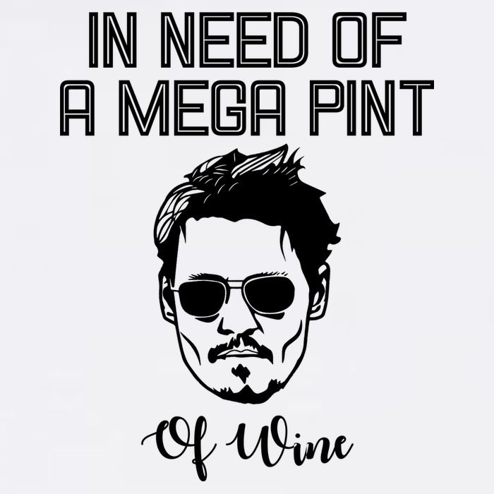 In Need Of A Mega Pint Of Wine Funny Trucker Hat