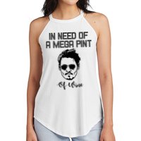 In Need Of A Mega Pint Of Wine Funny Women's Perfect Tri Rocker Tank