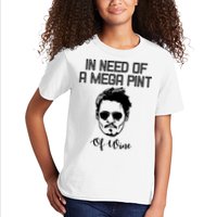 In Need Of A Mega Pint Of Wine Funny Kids T-Shirt