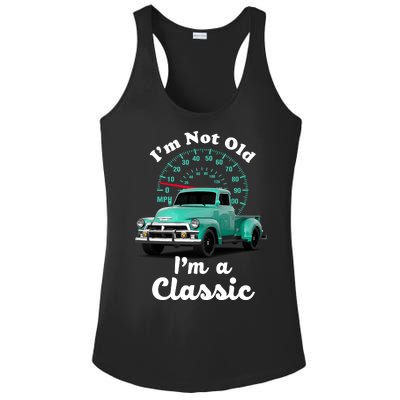 I'm Not Old I'm A Classic Vintage Car Ladies PosiCharge Competitor Racerback Tank