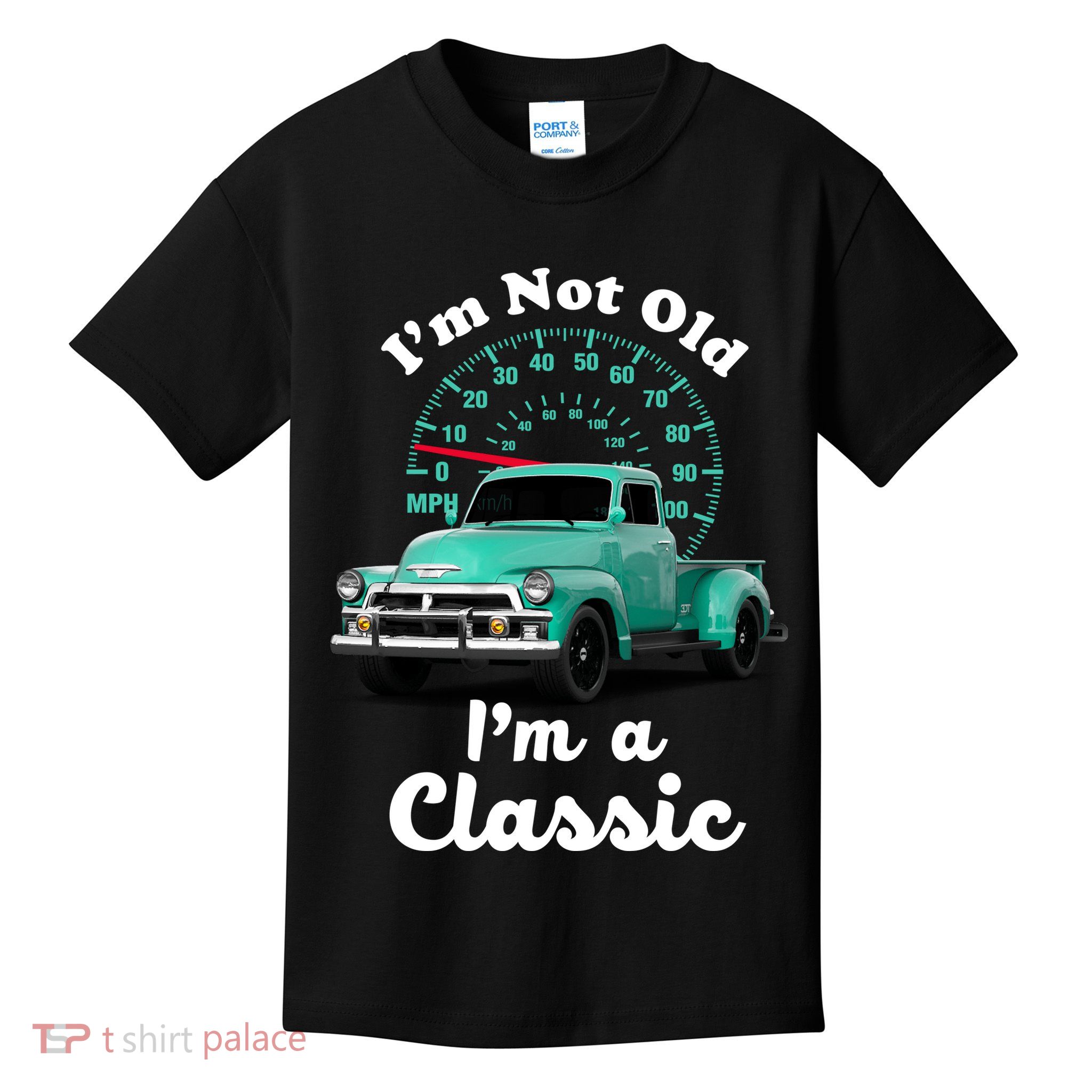 I'm Not Old I'm A Classic Vintage Car Kids T-Shirt