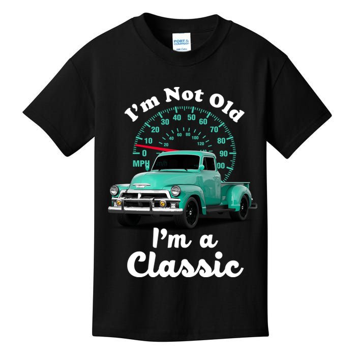 I'm Not Old I'm A Classic Vintage Car Kids T-Shirt