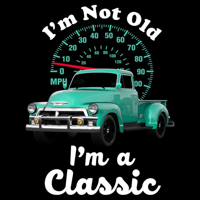 I'm Not Old I'm A Classic Vintage Car Kids T-Shirt