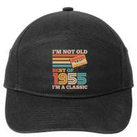 Im Not Old Best Of 1955 Im A Classic 70th Birthday 7-Panel Snapback Hat