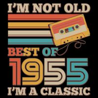 Im Not Old Best Of 1955 Im A Classic 70th Birthday 7-Panel Snapback Hat