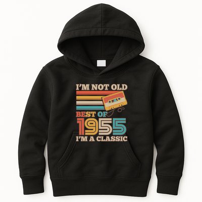 Im Not Old Best Of 1955 Im A Classic 70th Birthday Kids Hoodie
