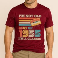 Im Not Old Best Of 1955 Im A Classic 70th Birthday Cooling Performance Crew T-Shirt