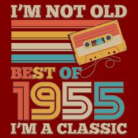 Im Not Old Best Of 1955 Im A Classic 70th Birthday Cooling Performance Crew T-Shirt