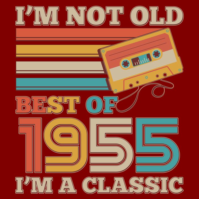 Im Not Old Best Of 1955 Im A Classic 70th Birthday Cooling Performance Crew T-Shirt
