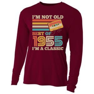 Im Not Old Best Of 1955 Im A Classic 70th Birthday Cooling Performance Long Sleeve Crew