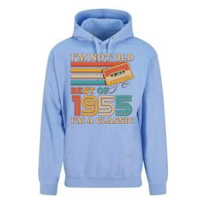 Im Not Old Best Of 1955 Im A Classic 70th Birthday Unisex Surf Hoodie