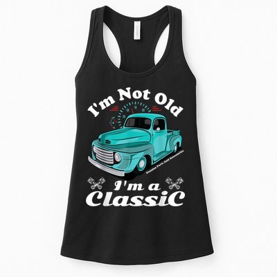 I'm Not Old I'm A Classic Vintage Car Truck Birthday Shirt Womens Tank Top