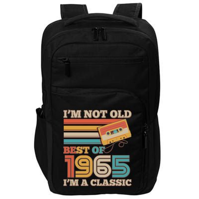 Im Not Old Best Of 1965 Im A Classic 60th Birthday Impact Tech Backpack