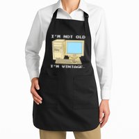 I'm Not Old I'm Vintage Funny Computer Apron