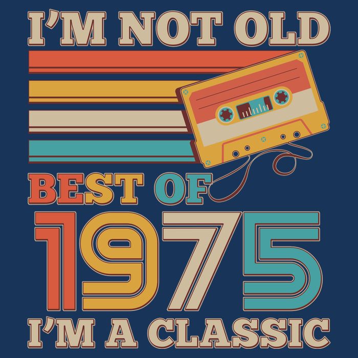 Im Not Old Best Of 1975 Im A Classic 50th Birthday Bag