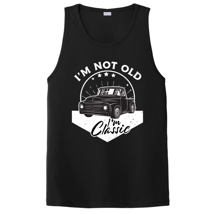 IM Not Old IM Classic Vintage Car Truck Birthday PosiCharge Competitor Tank