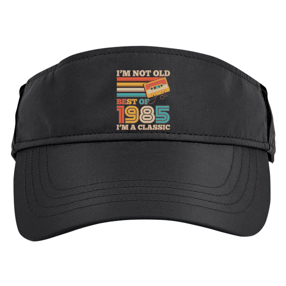 Im Not Old Best Of 1985 Im A Classic 40th Birthday Adult Drive Performance Visor