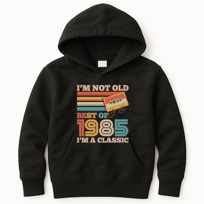 Im Not Old Best Of 1985 Im A Classic 40th Birthday Kids Hoodie