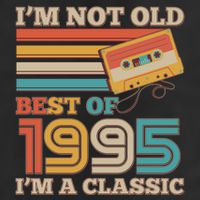 Im Not Old Best Of 1995 Im A Classic 30th Birthday Adult Drive Performance Visor