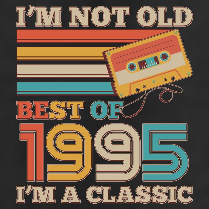 Im Not Old Best Of 1995 Im A Classic 30th Birthday Adult Drive Performance Visor