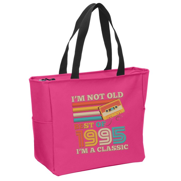 Im Not Old Best Of 1995 Im A Classic 30th Birthday Zip Tote Bag