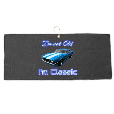 Im Not Old Im Classic Large Microfiber Waffle Golf Towel