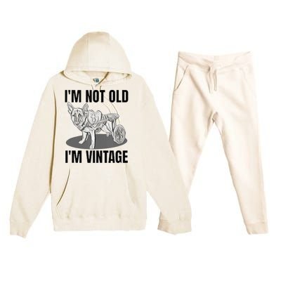 IM Not Old IM Premium Hooded Sweatsuit Set