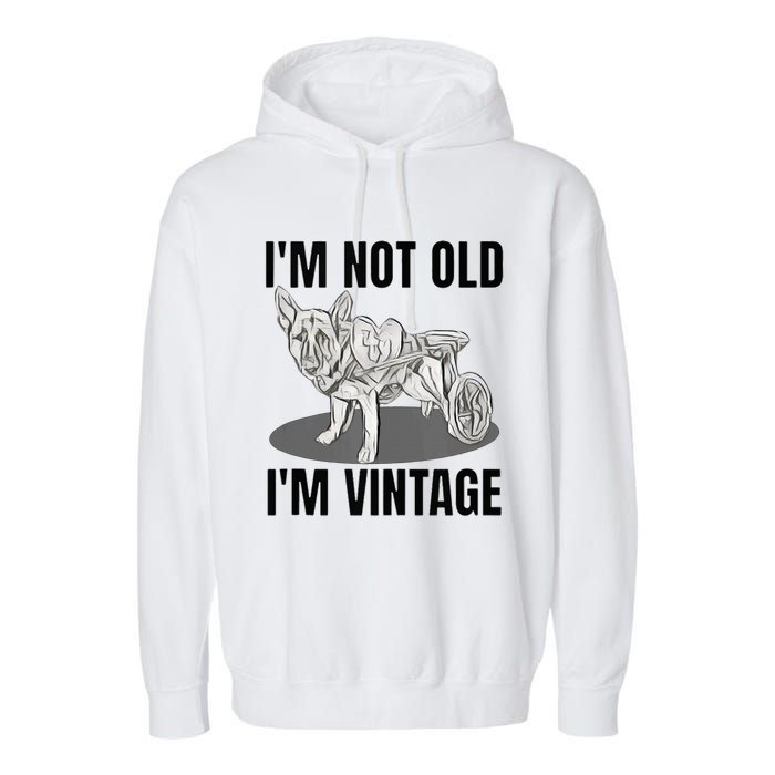 IM Not Old IM Garment-Dyed Fleece Hoodie