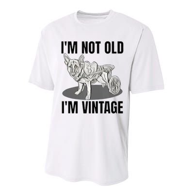 IM Not Old IM Performance Sprint T-Shirt