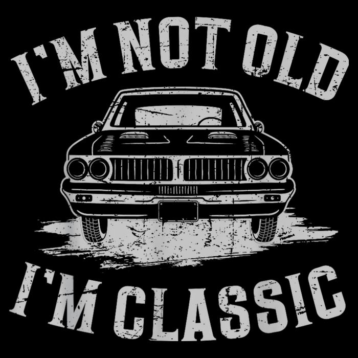 Im Not Old Im Classic Im Not Old Im Classic Tee Funny 7-Panel Snapback Hat