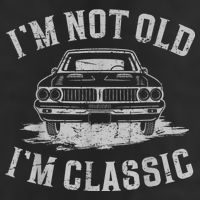 Im Not Old Im Classic Im Not Old Im Classic Tee Funny Adult Drive Performance Visor