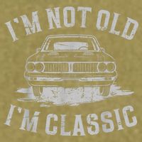 Im Not Old Im Classic Im Not Old Im Classic Tee Funny Garment-Dyed Women's Muscle Tee