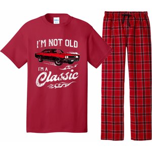 IM Not Old IM Classic Funny 60s Muscle Car Lover Gift Pajama Set