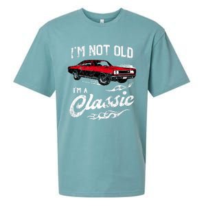 IM Not Old IM Classic Funny 60s Muscle Car Lover Gift Sueded Cloud Jersey T-Shirt