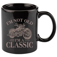 IM Not Old IM Classic Motocycle Biker 11oz C Handle Ceramic Mug