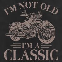 IM Not Old IM Classic Motocycle Biker 11oz C Handle Ceramic Mug