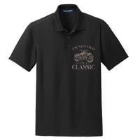 IM Not Old IM Classic Motocycle Biker Dry Zone Grid Polo