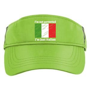 Im Not Perverted Just Italian Adult Drive Performance Visor