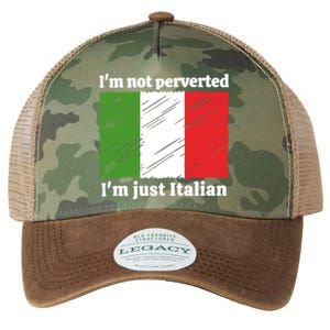 Im Not Perverted Just Italian Legacy Tie Dye Trucker Hat