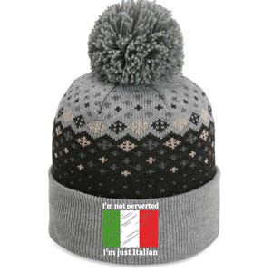 Im Not Perverted Just Italian The Baniff Cuffed Pom Beanie